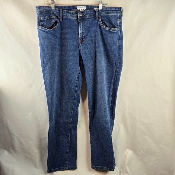English Laundry Jeans Mens 40x32 Blue Denim Harrow Straight Fit Classic Casual - Picture 1 of 11